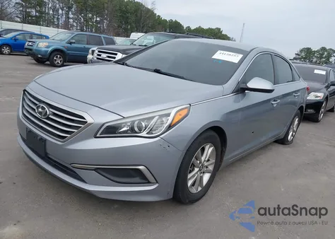 2017 Hyundai Sonata z USA, uszkodzony, nr VIN 5NPE24AF4HH491813